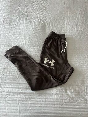 Under Armour  brown Sweatpants with White Logo